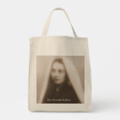 Saint Bernadette Soubirous Tragetasche (Rückseite)
