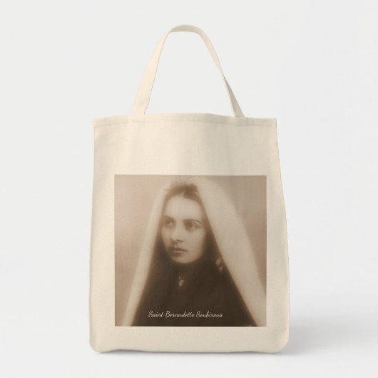 Saint Bernadette Soubirous Tragetasche (Vorne)