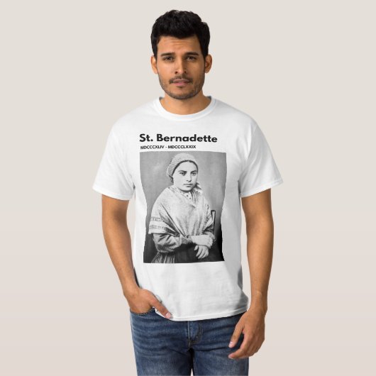 SAINT BERNADETTE T-Shirt (Vorne ganz)