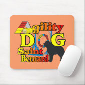 Saint Bernard Agility Geschenke Mousepad (Mit Mouse)