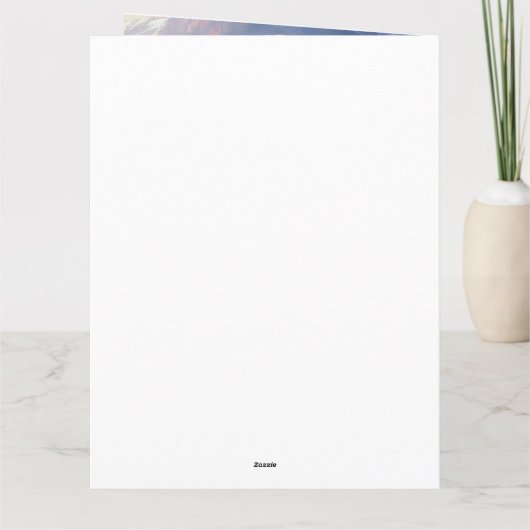 Saint Bernard auf dem Paddle: Ein Landschaftliches Karte (Rückseite)