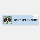 Saint Bernard Autoaufkleber (Vorne)