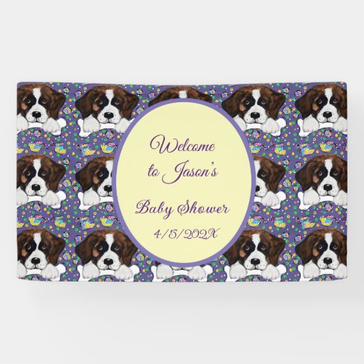 Saint Bernard Banner (Horizontal)