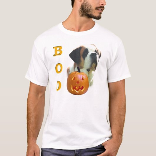 Saint Bernard Boo T-Shirt (Vorderseite)