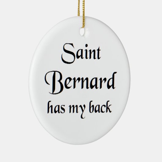 saint bernard coffee mug keramik ornament (Rechts)