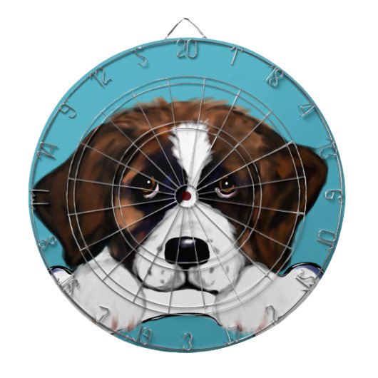 Saint Bernard Dartscheibe (vorne)