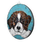 Saint Bernard Dartscheibe (Vorderseite rechts)