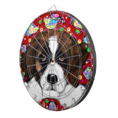 Saint Bernard Dartscheibe (Vorderseite rechts)