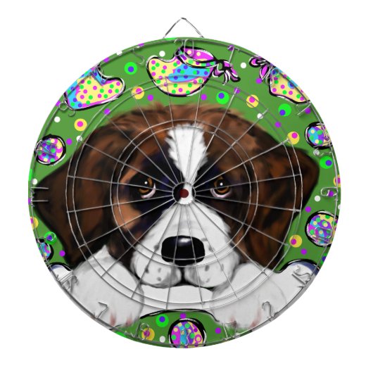 Saint Bernard Dartscheibe (vorne)