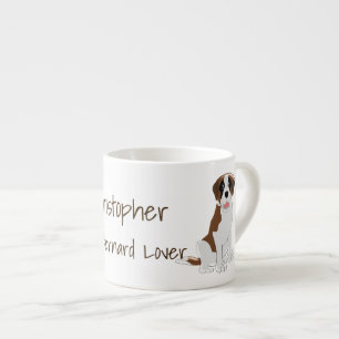 Saint Bernard Design Personalisiert Espressotasse