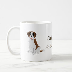 Saint Bernard Design Personalisiert Kaffeetasse