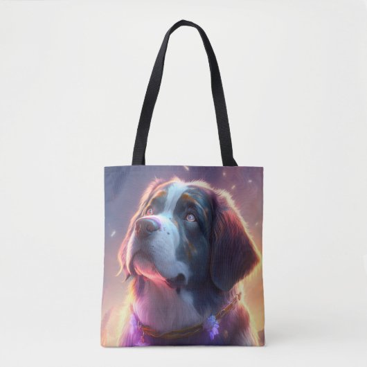 Saint Bernard Dog Frische Pasta machen Tasche (Vorderseite)
