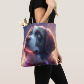 Saint Bernard Dog Frische Pasta machen Tasche (Von Nahem)