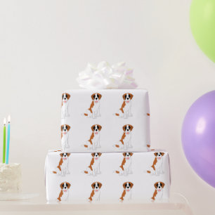 Saint Bernard Dog Geschenkpapier