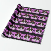 SAINT BERNARD DOG GESCHENKPAPIER (Ungerollt)