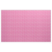 Saint Bernard Dog Silhouette Pet Pink Stoff (Yard (91,4 cm))