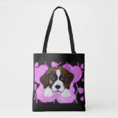 SAINT BERNARD DOG TASCHE (Vorderseite)