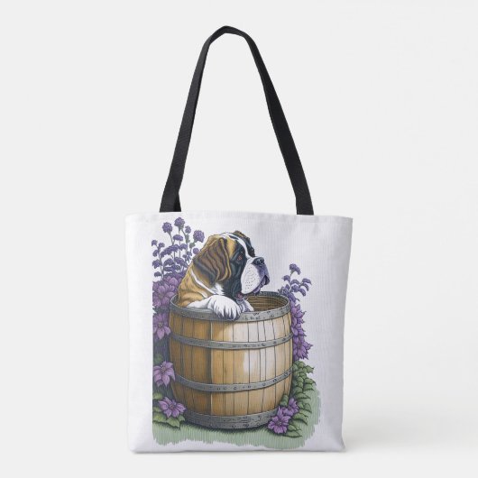 Saint Bernard Dog Tasche (Rückseite)