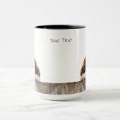 Saint Bernard Dog Tasse (Zentrum)