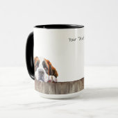 Saint Bernard Dog Tasse (Vorderseite Links)