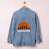 Saint Bernard Dog Vater Evolution Jeansjacke (Hangar)
