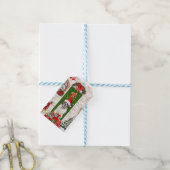 Saint Bernard Dog Weihnachten Geschenkanhänger (Mit Garn)