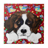 Saint Bernard Fliese (Vorderseite)