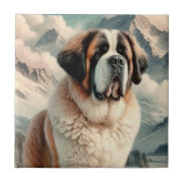 Saint Bernard Fliese (Vorderseite)