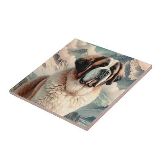 Saint Bernard Fliese (Seite)