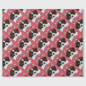 Saint Bernard Geschenkpapier (Flach)