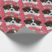 Saint Bernard Geschenkpapier (Ecke)