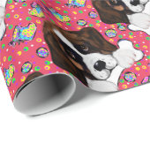 Saint Bernard Geschenkpapier (Rolleneckpunkt)