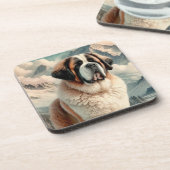 Saint Bernard Getränkeuntersetzer (Linke Seite)