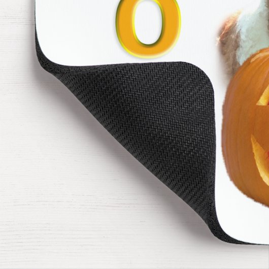 Saint Bernard (glatt) Boo Mousepad (Ecke)