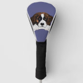 Saint Bernard  Golf Headcover (Vorderseite)