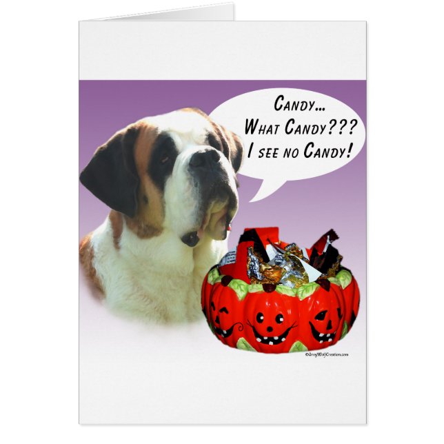 Saint Bernard Halloween Candy (Vorne)