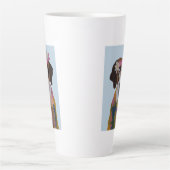 Saint Bernard Hippie Milchtasse (Vorderseite)
