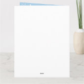 Saint Bernard Hund in Auto mit dem Weihnachtsmann Karte (Rückseite)