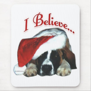 Saint Bernard I glaube Mousepad