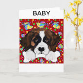 Saint Bernard Karte (Gelbe Blume)