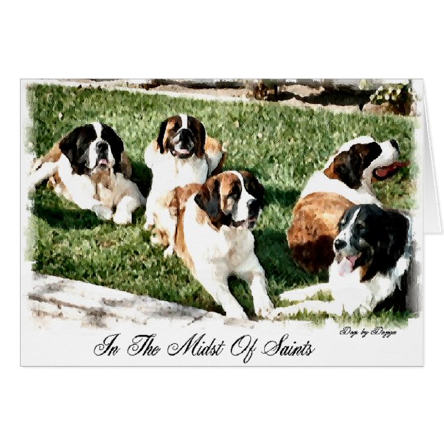 Saint Bernard Kunstgeschenke (Vorderseite (Horizontal))