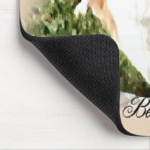 Saint Bernard Kunstgeschenke Mousepad (Ecke)