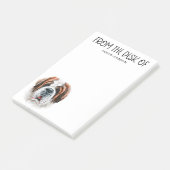 Saint Bernard Lover Post-it Klebezettel (angewinkelt)