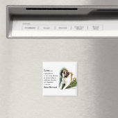 Saint Bernard Lovers Magnet (In Situ (Geschirrspüler))