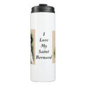 Saint Bernard Lovers Thermosbecher (Vorderseite)