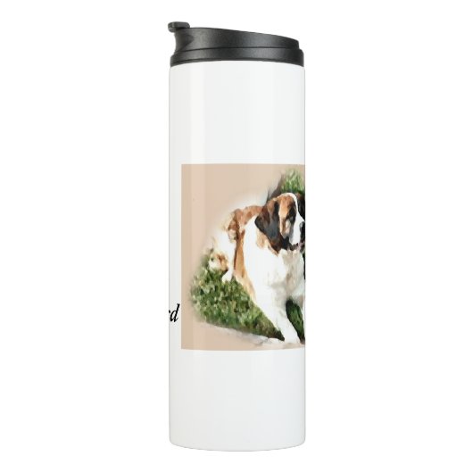 Saint Bernard Lovers Thermosbecher (Nach rechts gedreht)