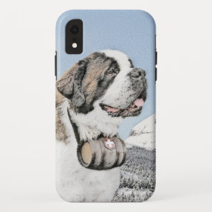 Saint Bernard Malerei - Niedliche Original Hunde K Case-Mate iPhone Hülle