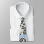 Saint Bernard Malerei - Niedliche Original Hunde K Krawatte (Gebunden)