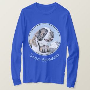 Saint Bernard Malerei - Niedliche Original Hunde K T-Shirt