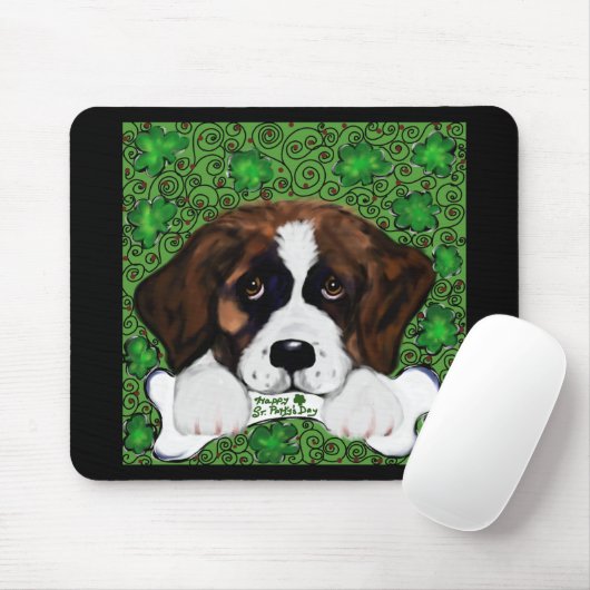 Saint Bernard Mousepad (Mit Mouse)